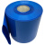 PVC套管 蓝色pvc热缩管 锂电池组外皮绝缘套膜 18650电池封套 宽140mm(1米价/单层厚度0.13mm)