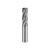 TiCN涂层高速钢不锈钢用粗皮铣刀6-25高钴钢铣刀E7685系列 4F6D81560L
