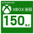 港服Xbox One 360 Live HK$150 300 600点港元礼品卡充值卡 600港点