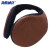 海斯迪克 HKQS-61 冬季后戴式耳罩 防寒保暖耳捂耳暖耳套 咖啡色（2个）