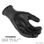 TPE320手套抓力王黑胶皮手套耐磨防滑耐用建筑工地搬运 12双 TPE320浸塑手套 L