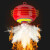 消防电动车棚悬挂式干粉灭火器4公斤灭火蛋自动自爆灭火弹超细装置器球 6KG悬挂灭火器（3C认证）