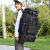 艾潮（AICHAOIVSIONS）80L大容量迷彩背包背囊旅行双肩战术旅行旅行户外拉练包 黑色