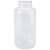 PP广口塑料瓶PP大口瓶耐高温高压瓶半透明实验室试剂瓶酸碱样品瓶 PP棕色500ml(5个)