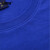 安赛瑞 劳保圆领棉质短袖T恤 夏季吸汗工作汗衫 物业工作服内搭餐饮团队 深蓝色 L码 11262