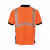 安大叔 JJ-E795 荧光橙反光T恤 3M安视透气反光材料 涤纶鸟眼透气面料  L码 1件