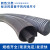 适用于工业吸尘管PVC灰色钢丝软管 木工雕刻机吸尘管塑料排风管通 90mm*10米价(厚0.8MM