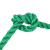 鸣固 尼龙绳 塑料绳耐磨物流绳户外手工编织货车捆绑绳绿色绳子5mm（10米/捆）