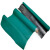 静电胶皮绝缘铺地胶皮绿色防滑橡胶垫维修台布耐高温工作台垫 绿黑0.8米宽10米长*2mm厚1卷