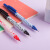 晨光 (M&G) 细杆黑色双头记号笔 勾线笔 标记笔 学生文具 蓝色 SPM21302 12支/盒 1盒