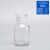 容器大容量密封瓶药剂瓶放置皿标本广口瓶试剂小玻璃带盖密封 125ML透明广口瓶（拔罐推荐） （需细口可备注）