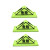 HKNA 标志灯 三角警示灯支架 三角吸顶灯荧光 C型标志灯(小号CⅠ）