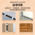 麦锐欧 K型钢钉线卡 线卡 卡子 水泥钉线卡 PVC管卡 电线线卡 塑料盒装22mm(50只/盒）
