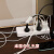 立式塔形插座多功能带USB充电办公多孔排插LED台灯带线插线板 4层-USB款【3.9米】T4U