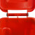 简厚 分类垃圾桶小号厨房户外商用医疗干湿分离加厚全国标准垃圾分类塑料垃圾桶 红色【有害垃圾】65L