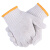 成楷科技 CKS-MS600*20棉线白手套 棉纱手套20双劳保手套 白色线手套20双