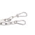 上陶鲸晾衣绳 不锈钢晾衣绳3mm粗防锈铁链链条 15m长+2个弹簧扣 单位：套
