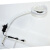 PD-032A夹式放大镜带led多功能焊接维修工作台灯48个灯带透光罩 米白色