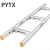 PYTX铝合金走线架 400mm