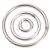 冰禹 不锈钢圈焊接钢环 实心圆环O型环 M6×80（5个）BK-15