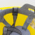 彪王安全帽工地ABS加厚建筑工程工人安全头盔 劳保电力安全帽 头盔 黄色