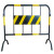 画萌铁马护栏公路市政施工移动式围挡道路临时隔离栏杆工程安全防护 [1.9kg]红底白膜(不带铁板)