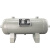 铠盟 5l卧式式碳钢储气罐1.6mpa真空负压罐小型压力容器高压力定制 5L/1.6MPa 