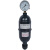 UPVC/PVC空气室式脉冲阻尼器缓冲罐计量泵专用DN/15/20/25/32/40 DN32（2.2L)+压力表