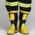 久臻 YXF54 3C认证消防灭火防护靴 14款钢包头防砸靴 3C认证消防靴  45码