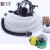 自吸式长管呼吸器过滤防毒尘面罩单双人电动送风式空气呼吸器面具 单人电动送风长管呼吸器5米