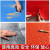 贝傅特 PVC地垫 大面积防滑防水地垫楼梯踏步垫塑料胶垫 红色人字纹1.7毫米厚1.6米宽