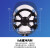 中国建筑安全帽工地国标加厚高级高档施工工程头盔abs白色工作帽透气定制logo印字 新款蓝色（可改印刷内容）