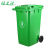 干湿分类大号垃圾桶环卫户外上海大型商用室外带盖大号垃圾桶塑料 120L加厚带轮带盖（灰）其他垃