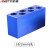 安达通 铝制冰盒 低温配液模块冻存架离心管架 15ml-6孔 