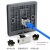 万级（WANJEED）网络面板直通式超五六七类模块网线插座 六类屏蔽单口 灰色1-14645