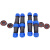 航空插头插座公母对接式防水连接器2345芯螺丝接线工业接头免焊接 NC20-4芯对接式 25A 线外径5-11mm