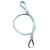 硕达建联 钢丝绳3.5米 16粗钢丝绳 起重钢丝绳 单位 米 一端钩子一端编织环 