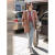 派菲洛2024新款西装外套女感炸街西服休闲设计感小众上衣百搭舒适 西柚色  XL
