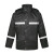 稳斯坦 分体式反光雨衣雨裤 3XL/185黑色套装 城管站岗雨披 1157