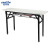 金诗洛 K5495 长条折叠桌 工厂展会议餐厅培训辅导条形桌 灰白色180*60*75cm