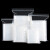 海斯迪克 透明PE自封袋 密封袋塑料包装袋 加厚16丝 17*25cm(100个) H-54