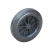 定制适用户外大号垃圾桶轮子100/120/240L升轮轴轱辘20cm通用轮子配件 普通款轮子+空心轴一套