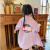 迪士尼（Disney）女童衬衫防晒衣2024夏季新款韩版洋气儿童薄外套轻薄款长袖上衣潮 奶白色面料 140cm
