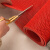 爱柯部落 S型镂空疏水防滑垫 PVC网格垫加厚加密塑胶疏水地毯1.2m×15m厚5mm浴室卫生间垫红色110185