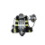 定制RHZKF6.8l/30正压式空气呼吸器自吸式便携式消防3C碳纤维面罩 6.8L*2双瓶呼吸器(机械报警)