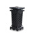 庄太太【T-05垃圾桶】户外垃圾桶大号创意欧式复古黑色垃圾桶单桶果皮桶