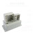 防水接线盒带端子高低位栅栏式端子防水盒塑料防水端子分线过线盒 RYD-34P-1520 200*150*100m