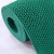 麦锐欧 地垫 疏水垫防滑垫镂空地垫 商场门厅工厂车间隔水垫卷材 0.9m*15m*4.5mm 绿色