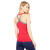 斐乐（FILA）24夏季新款女士T恤 Heritage Halter时尚舒适轻质透气吸汗无袖T恤 Crimson S