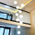定制适用楼梯间长吊灯北欧轻奢简约现代复式楼公寓旋转loft跃层中空客厅灯 银色直径50-12头高2.2米